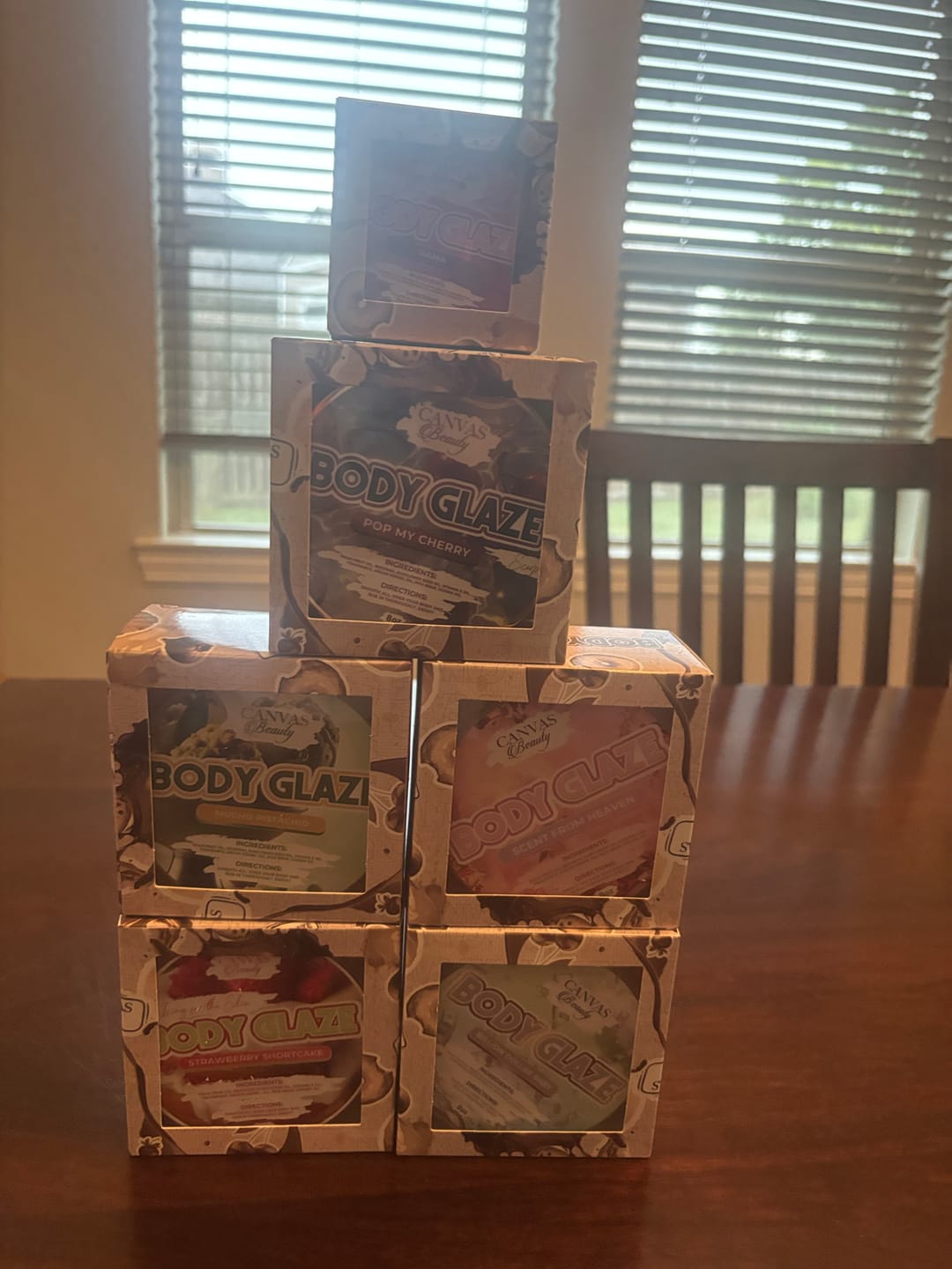 Customer photo review of (NEW) BODY GLAZE: MUCHO PISTACHIO