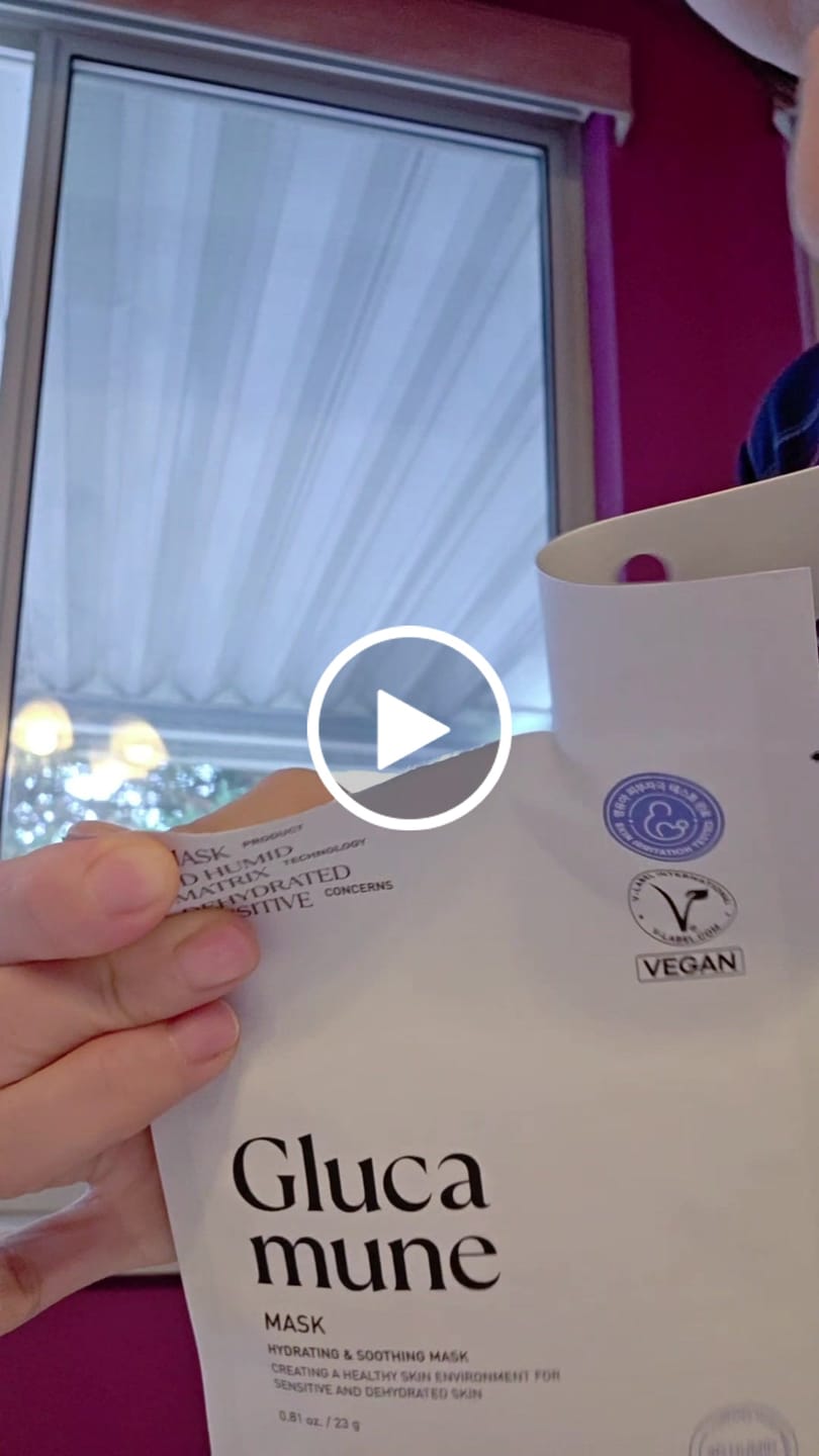 Customer video review of [VT Cosmetics] Glucamune Mask 1ea