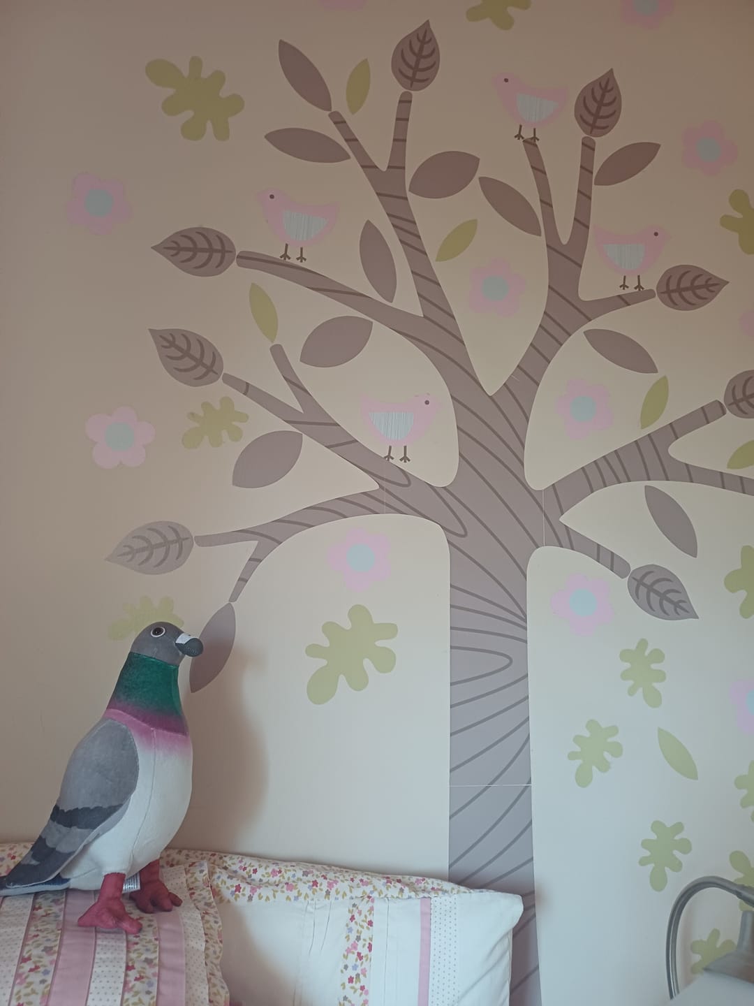 Customer photo review of Common Pigeon Bird Soft Stuffed Plush Toy