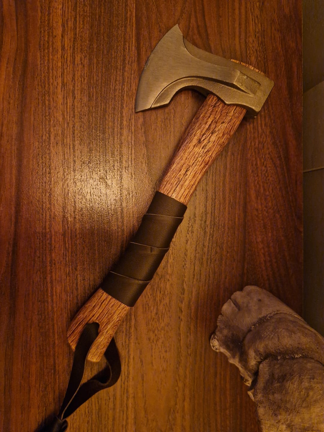Customer photo review of The Norse Splitter Axe
