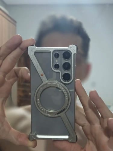 Customer photo review of Titanium Frameless Case for Z Fold & Ultra Series