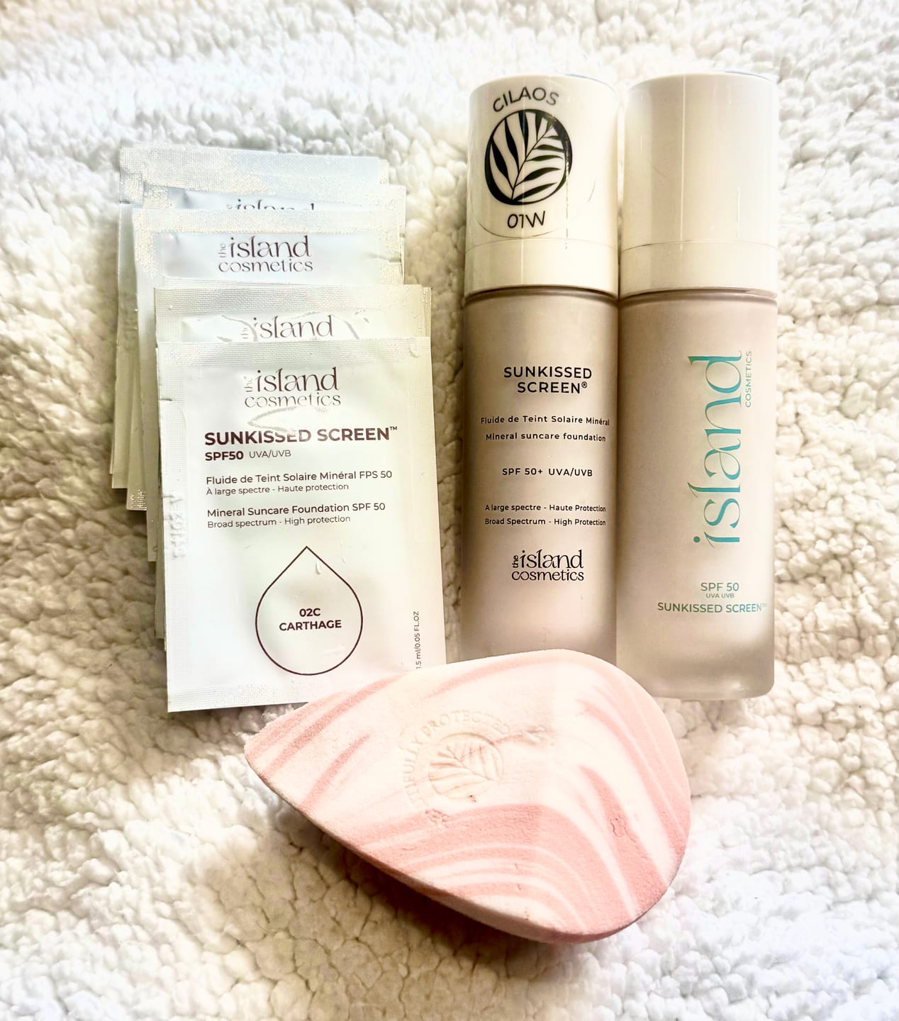 Customer photo review of Fond de Teint Hydratant SPF 50 - Visage