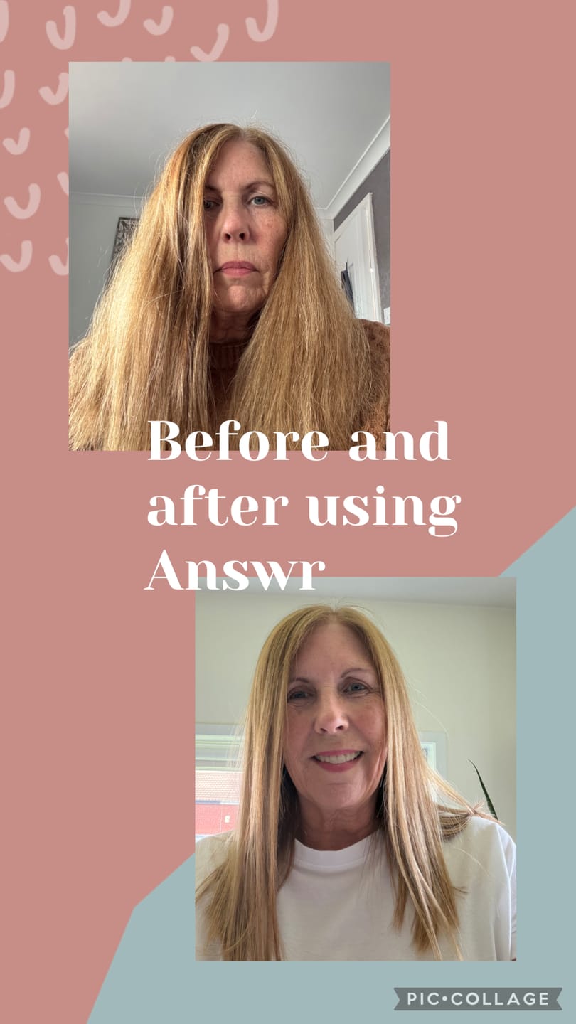 Customer photo review of At-home keratin treatment - Subscribe & save 20%