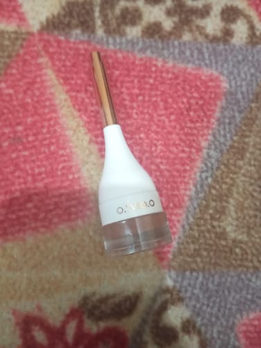 Customer photo review of O.TWO.O DYEING EYEBROW CREAM