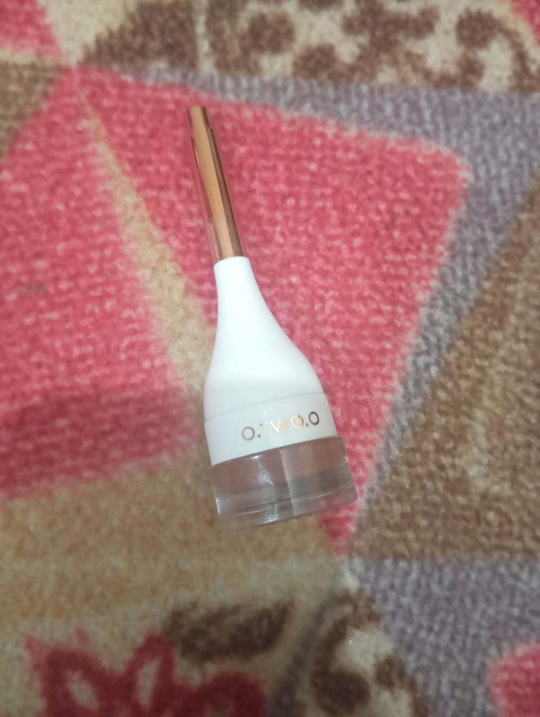 Customer photo review of O.TWO.O DYEING EYEBROW CREAM