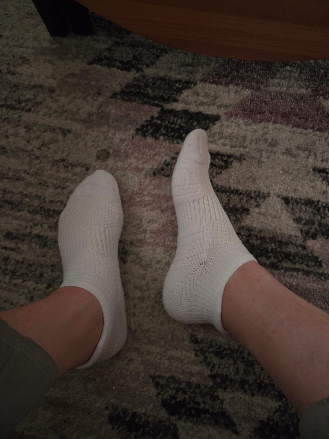 Customer photo review of Ankelstrumpor i bambu med mild kompression