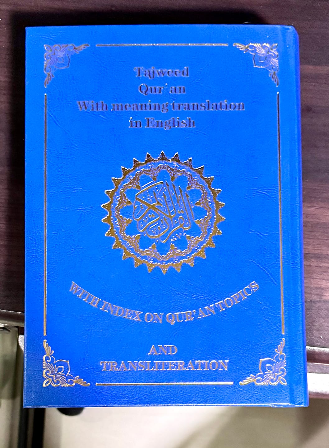 Customer photo review of Quran - English Transliteration + Translation