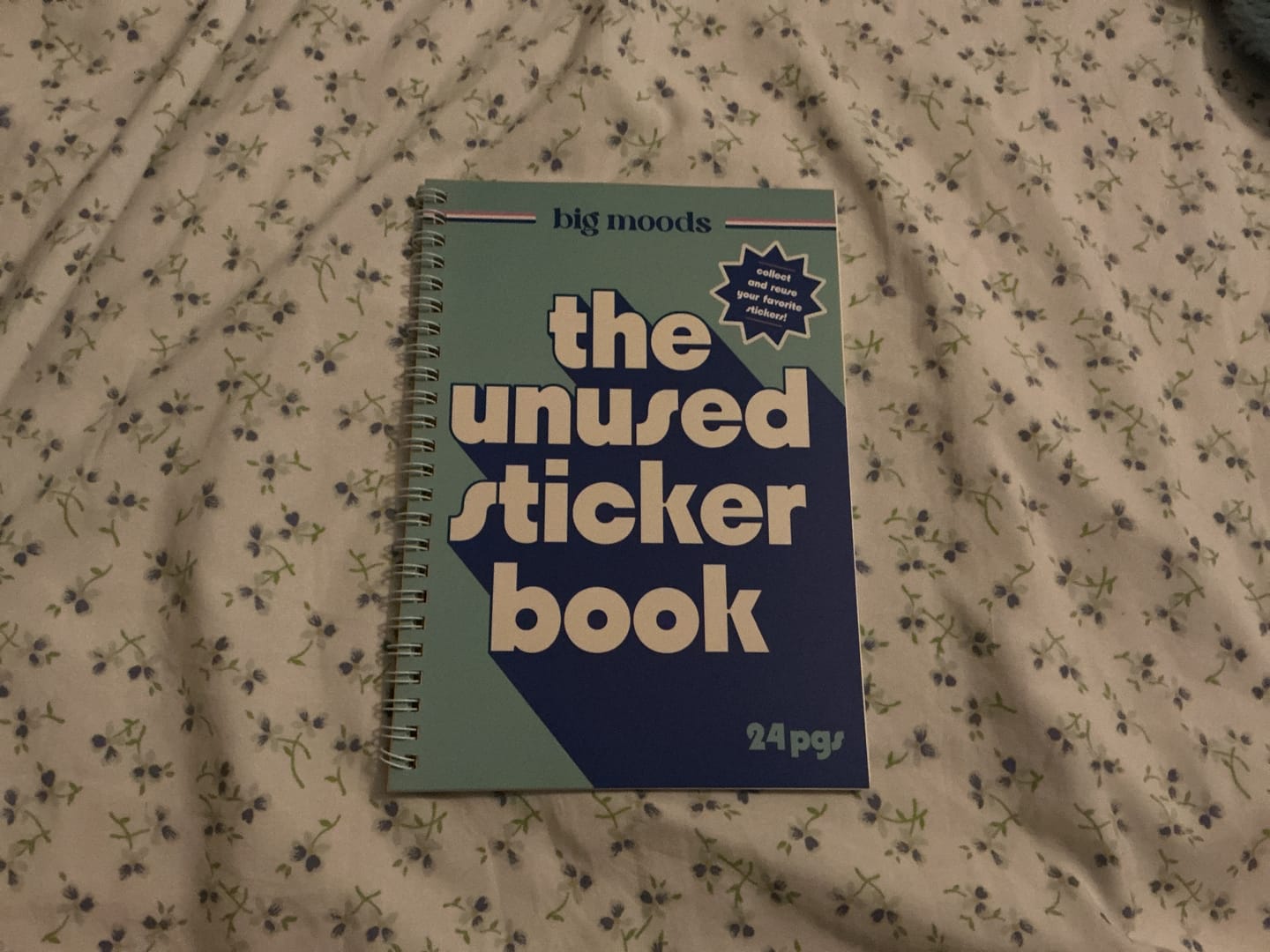 Customer photo review of The Unused Sticker Book