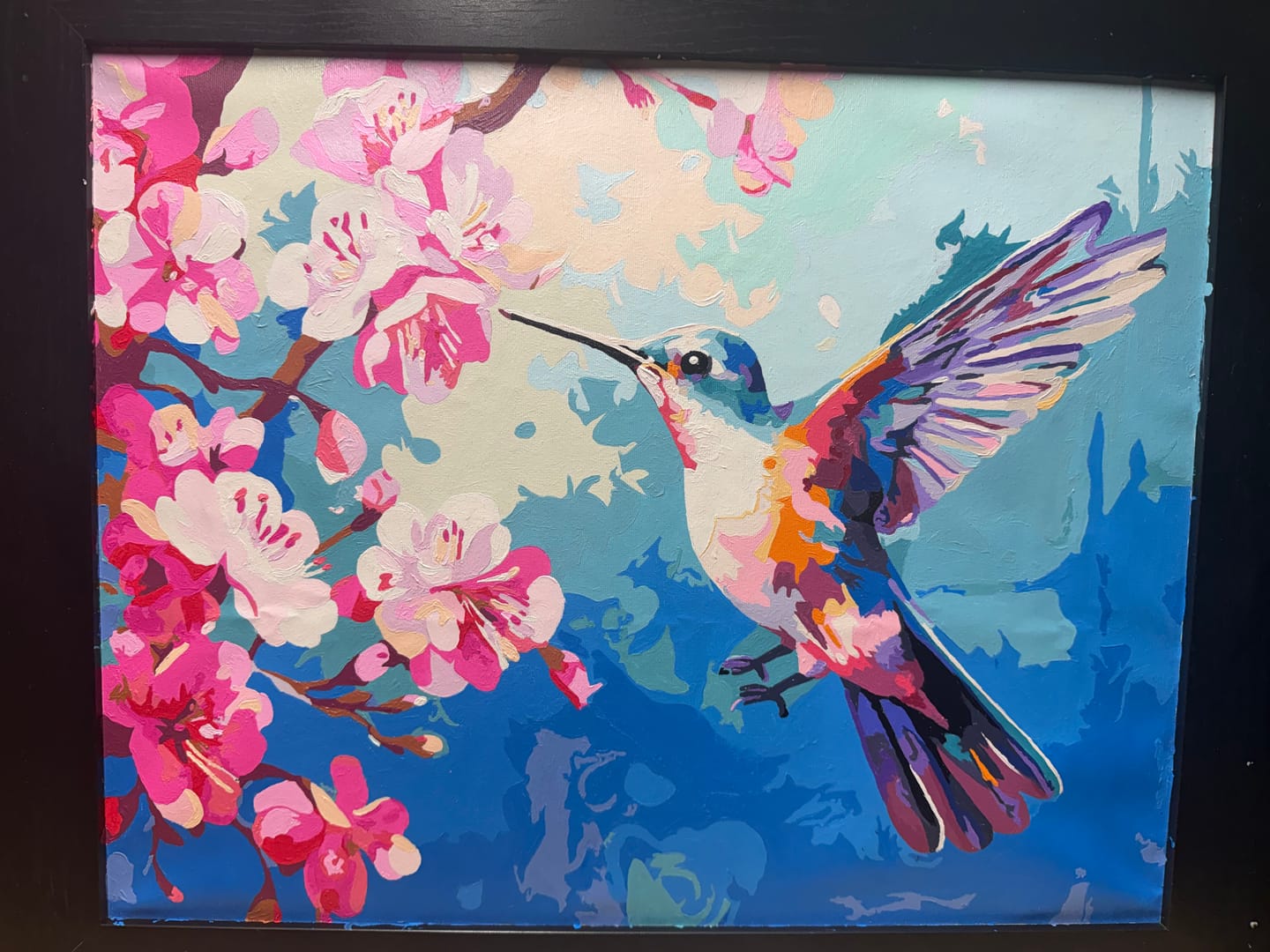 Customer photo review of Feeding Hummingbird
