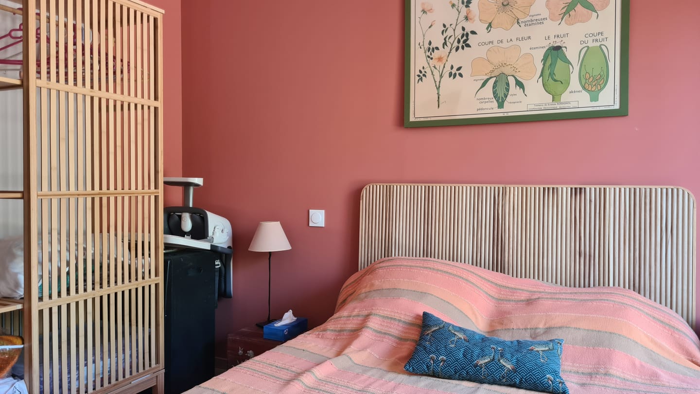 Customer photo review of HORSENS - Tête de lit 140 cm en bois