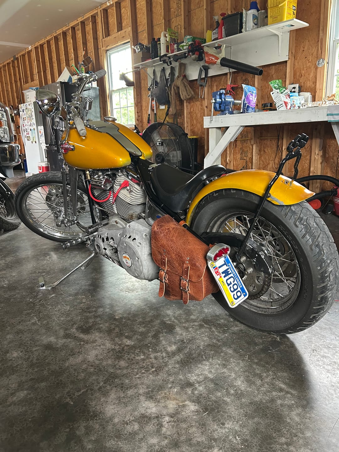Customer photo review of Hardtail Left Side Solo Bag - SHL01C