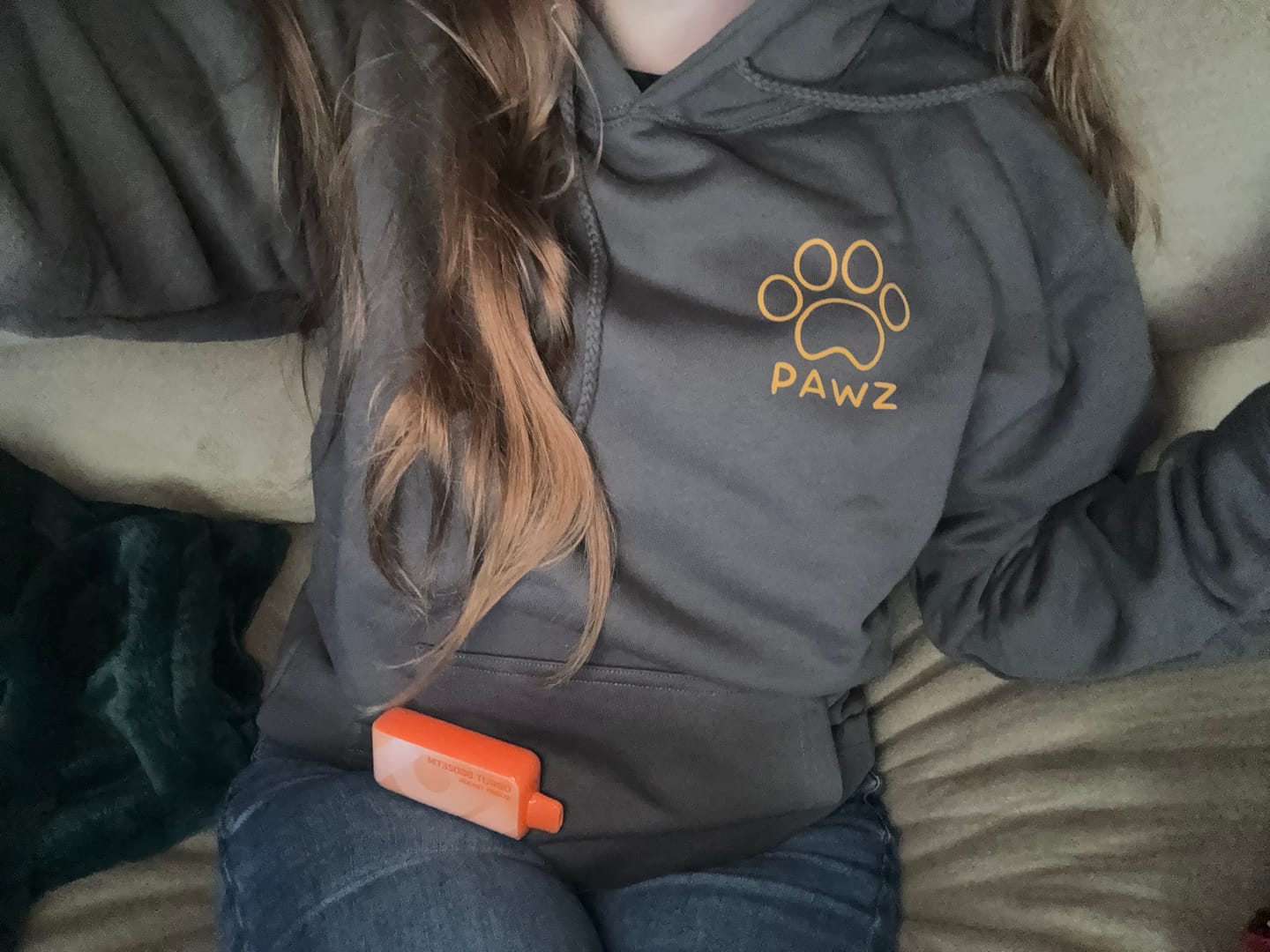 Customer photo review of Creepy Canines (Adult Crewneck)