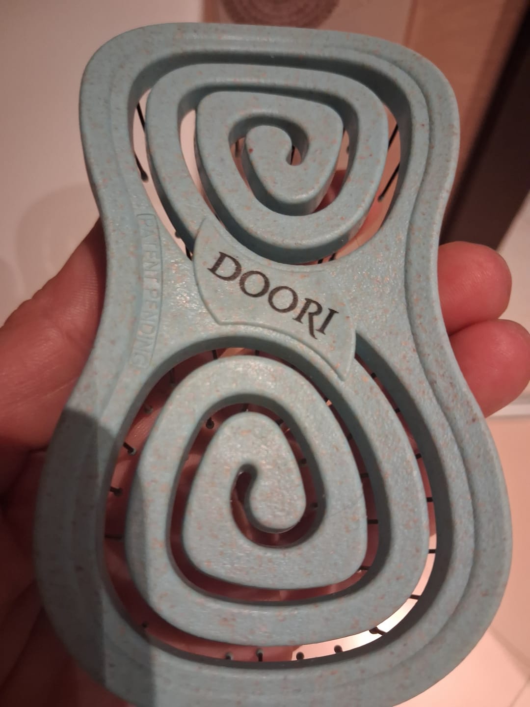 Customer photo review of Компактна Масажна ЕКО четка Doori Compact Аква