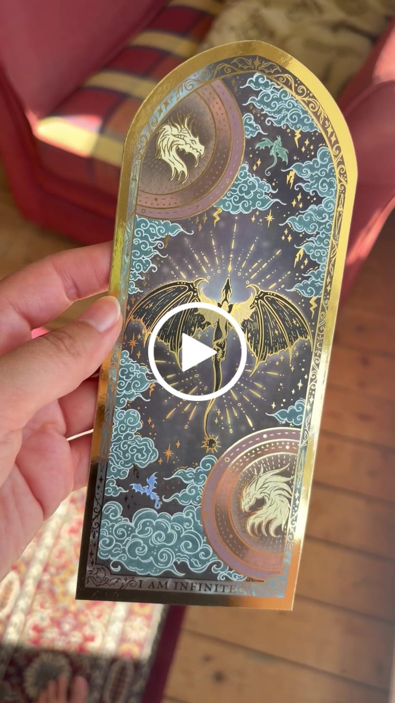 Customer video review of I am Infinite Bookmark