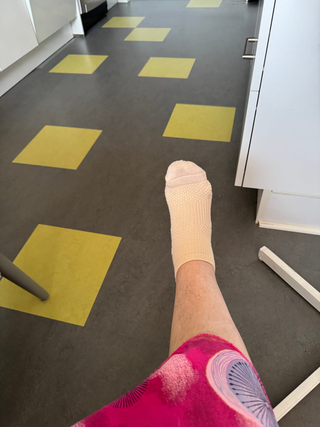Customer photo review of Ankelstrømper i bambus med kompression