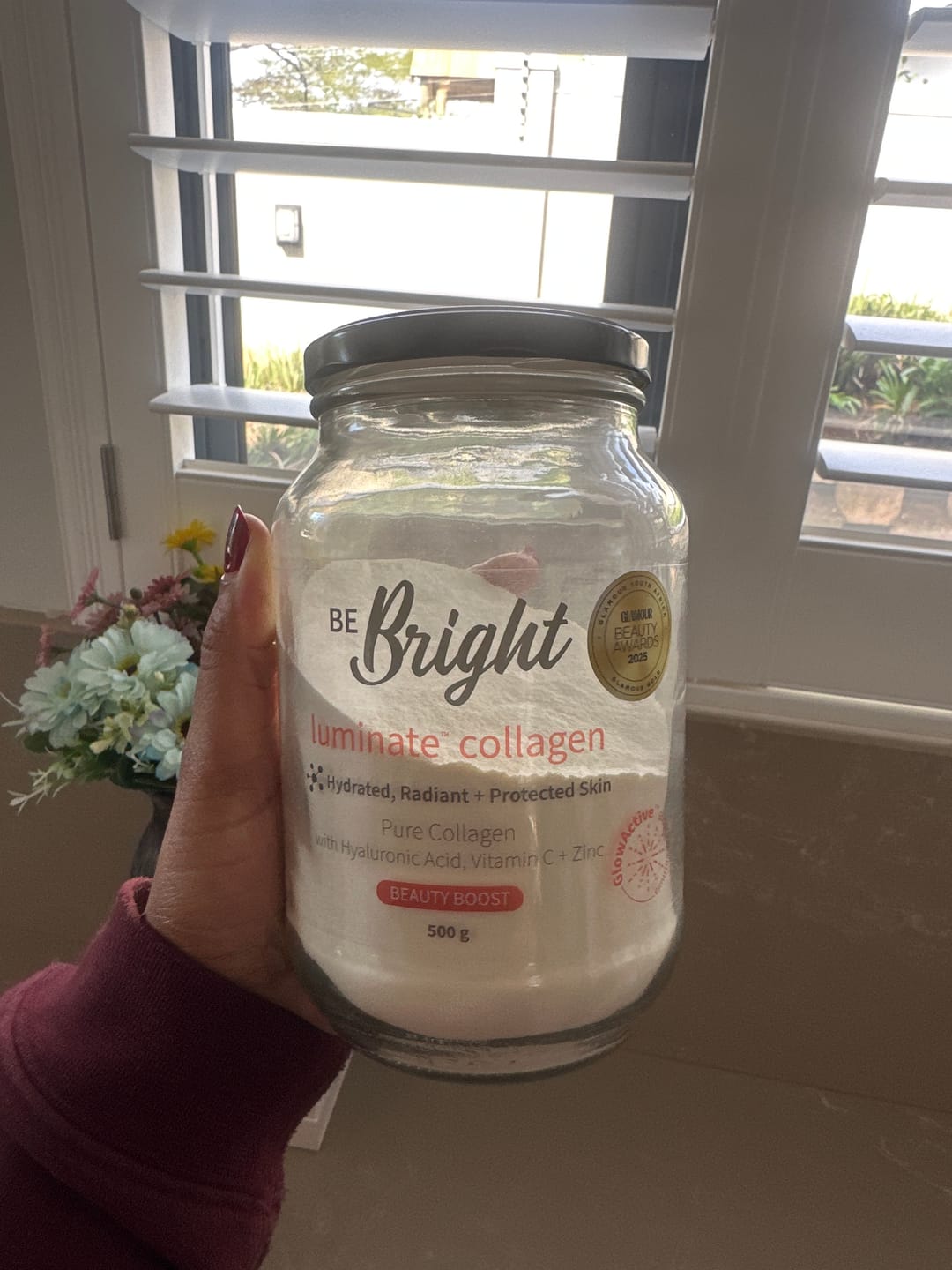 Customer photo review of LUMINATE 500g JAR
