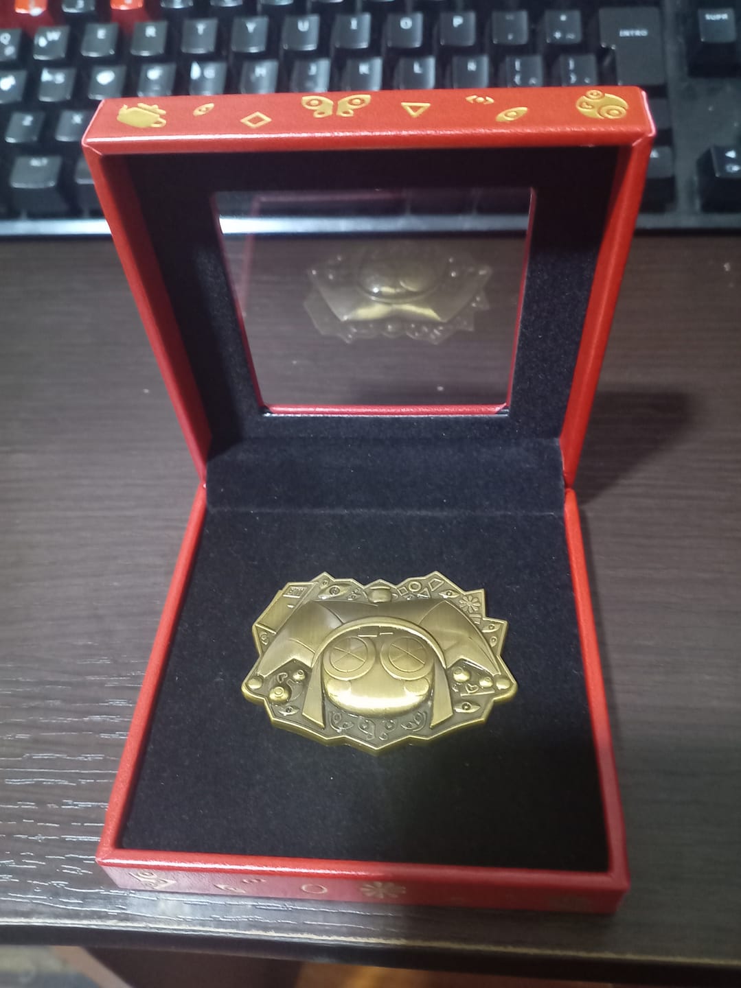Customer photo review of Pomni Badge