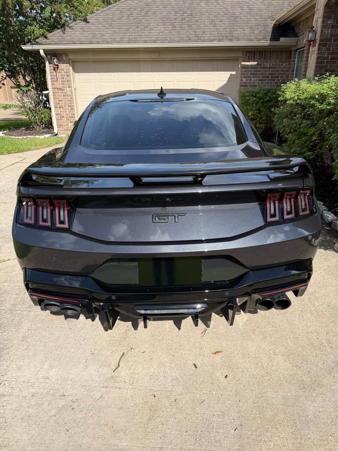 Customer photo review of 2024-2026 Mustang S650 Heritage-X™ Taillights Amber Turn Signal Sequential w/ Animation