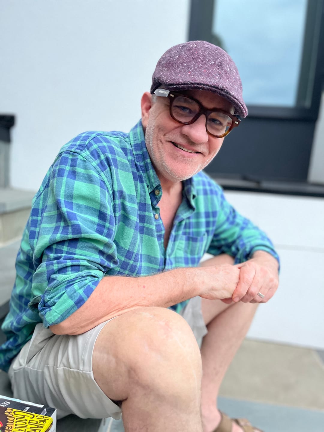 Customer photo review of Erin Cap Tweed