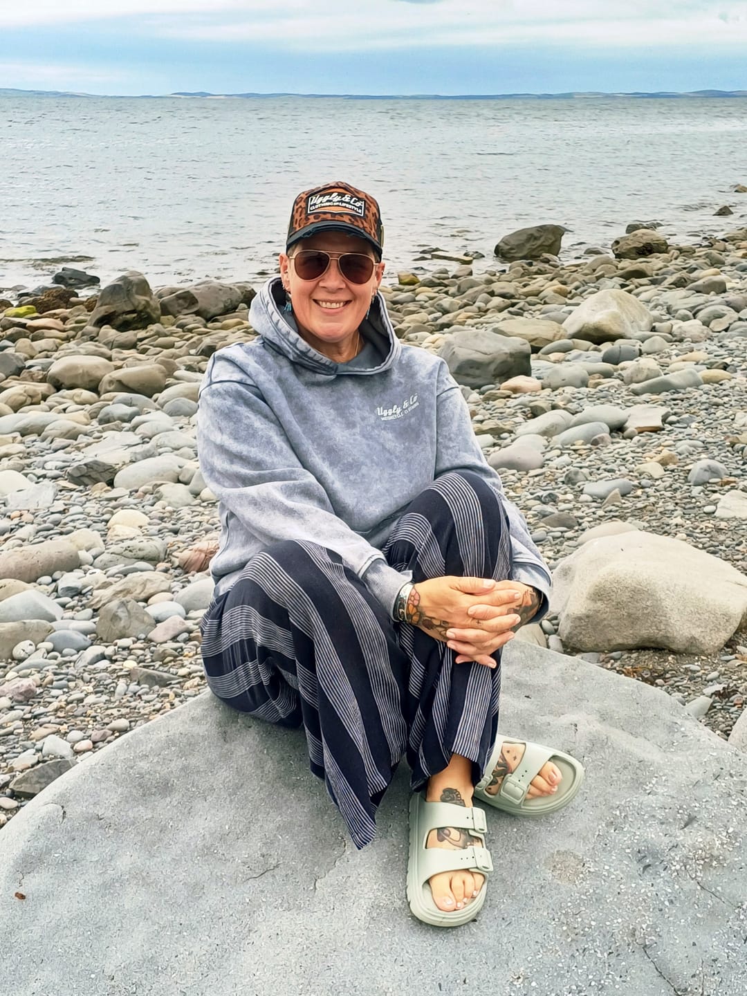 Customer photo review of Blue Diamond Acid Wash Hoodie