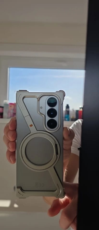 Customer photo review of Titanium Frameless Case for Z Fold & Ultra Series