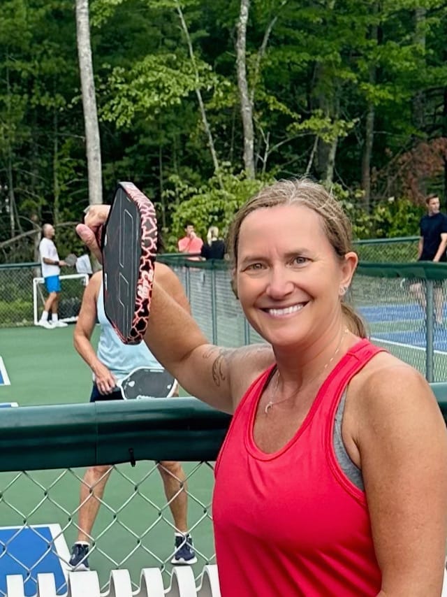 Customer photo review of Red Lightning Edge Tape (3 pack) - Pickleball Paddle Edge Tape