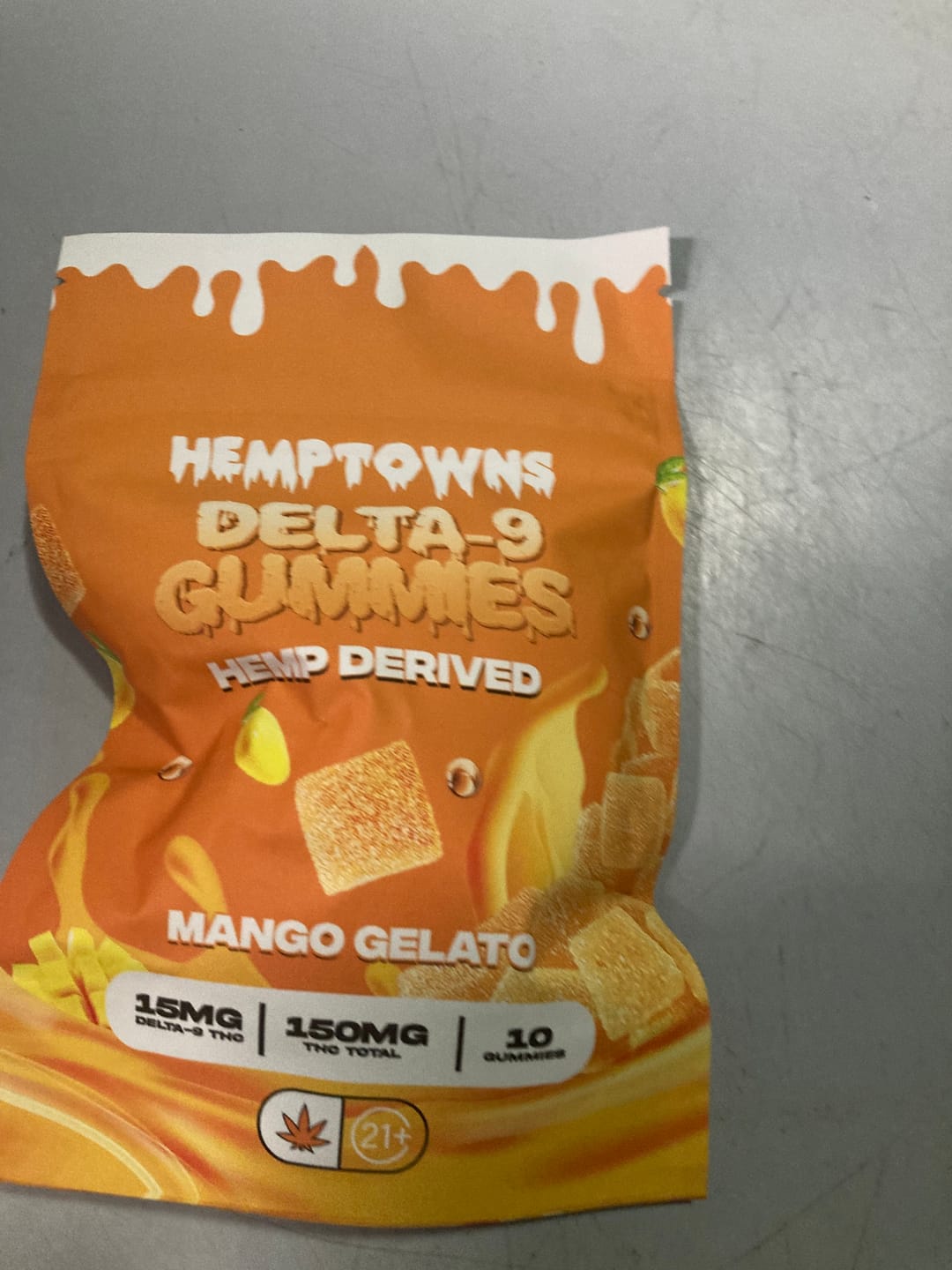 Customer photo review of Delta-9 THC Gummies 225MG