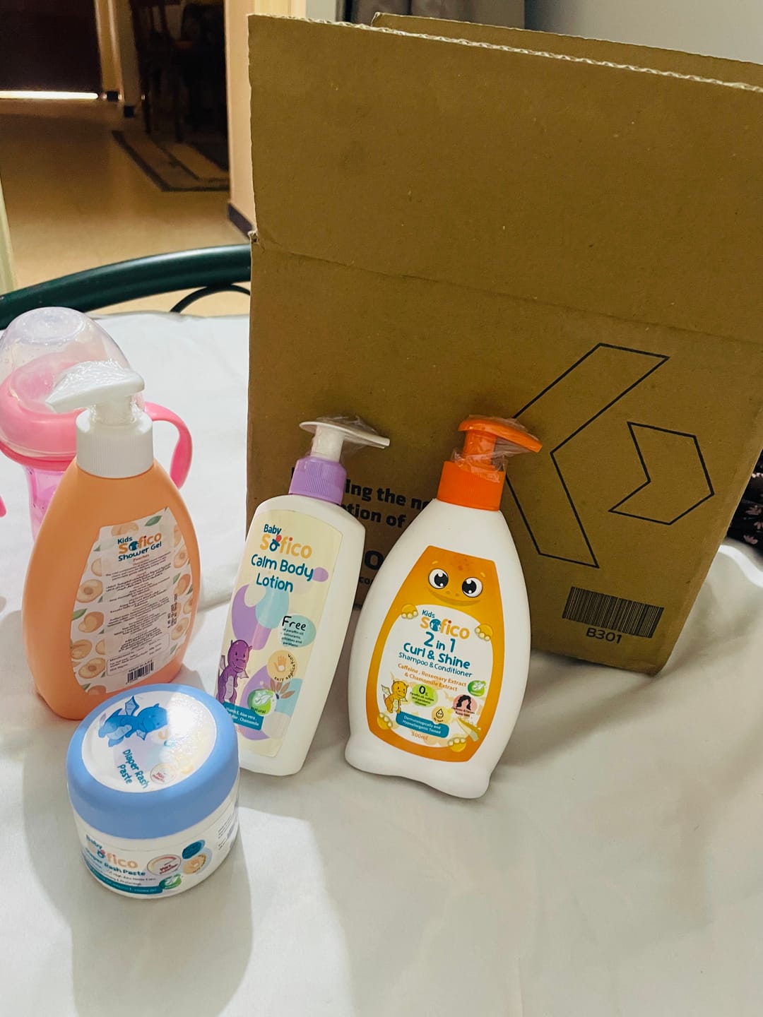 Customer photo review of Sofico Baby Diaper Rash Cream Max Strength 100 ml
