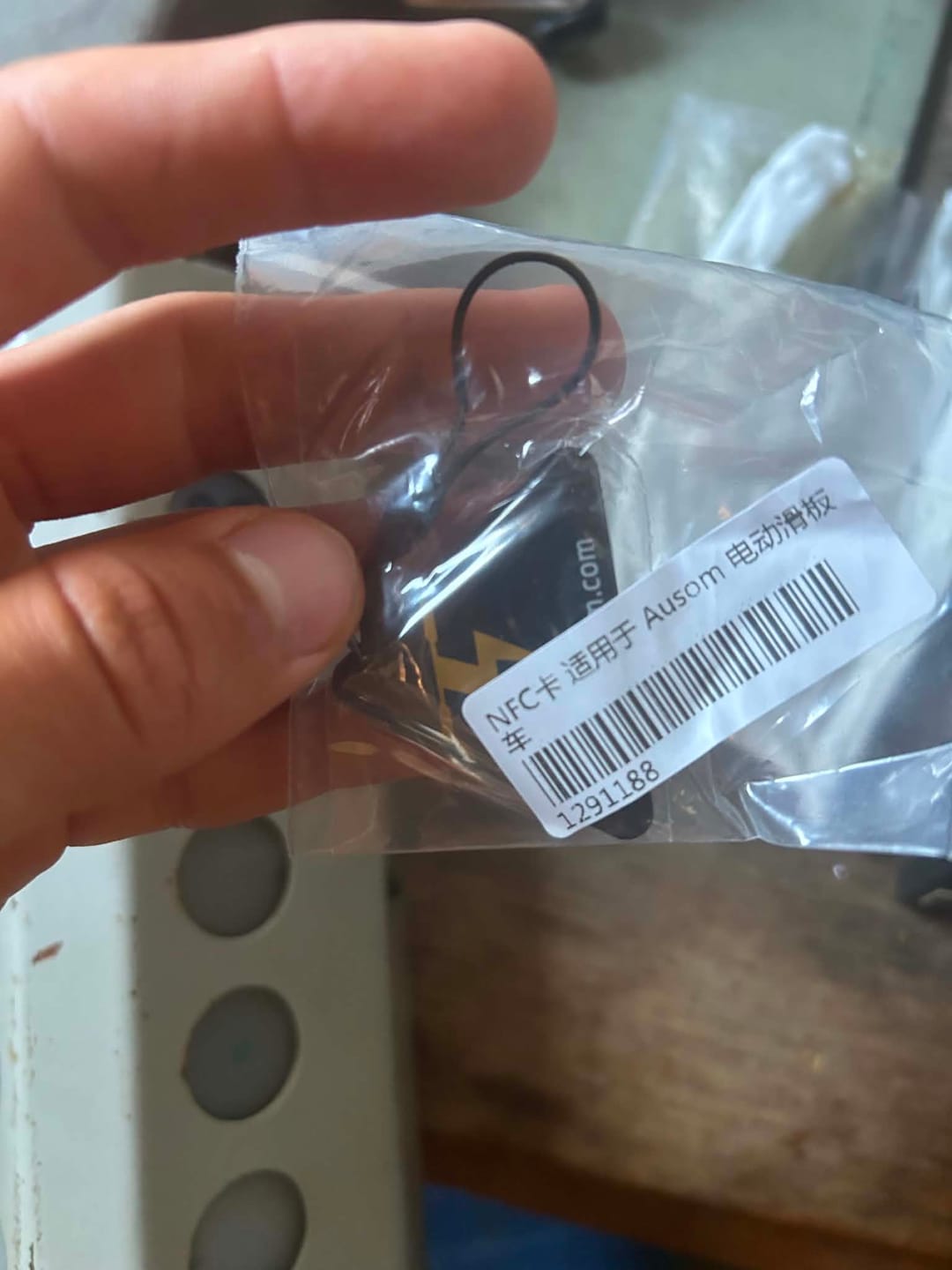 Customer photo review of NFC Card for Ausom E-Scooters
