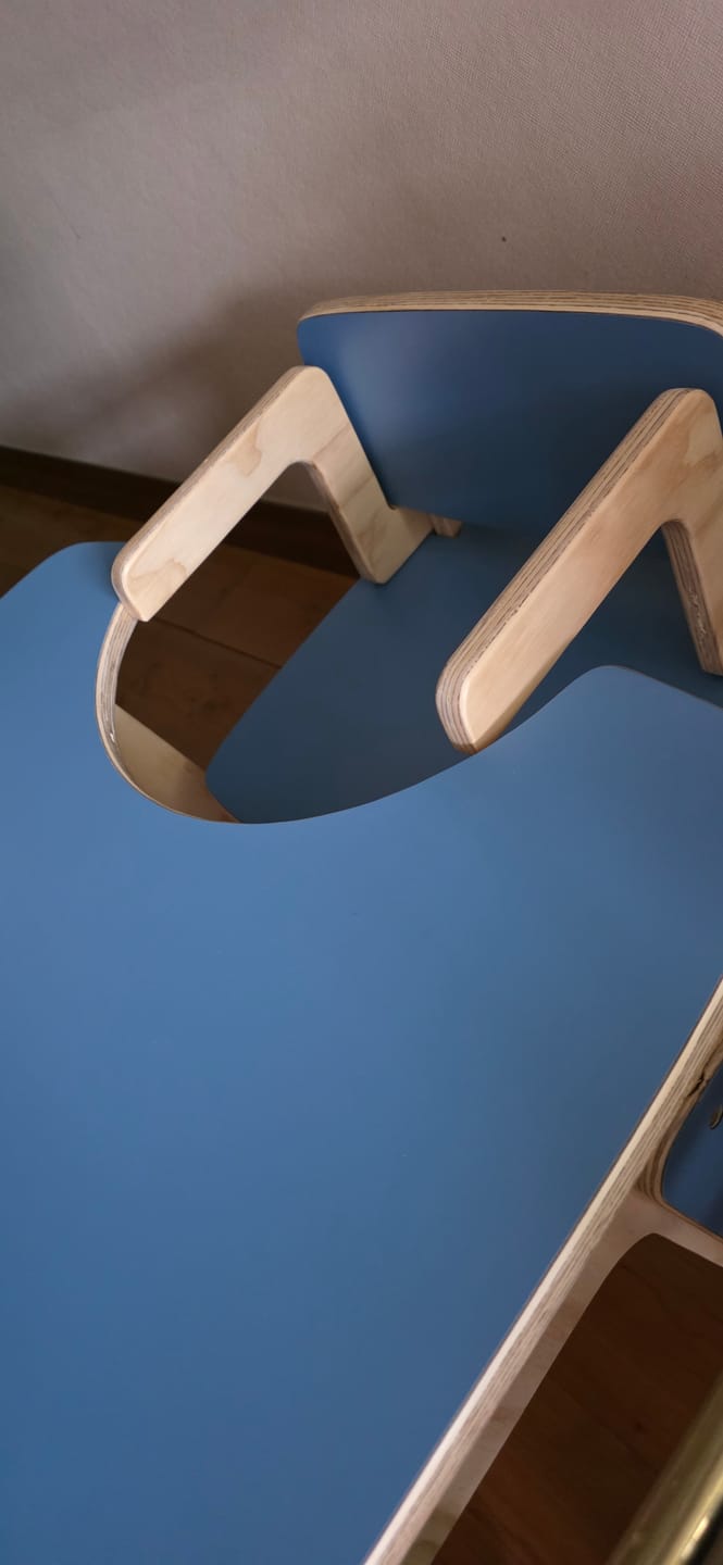 Customer photo review of Silla reni con apoya brazos