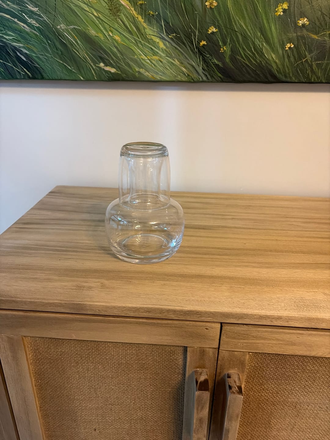 Customer photo review of Set Jarra + Vaso De Noche Bonne Nuit Sakura