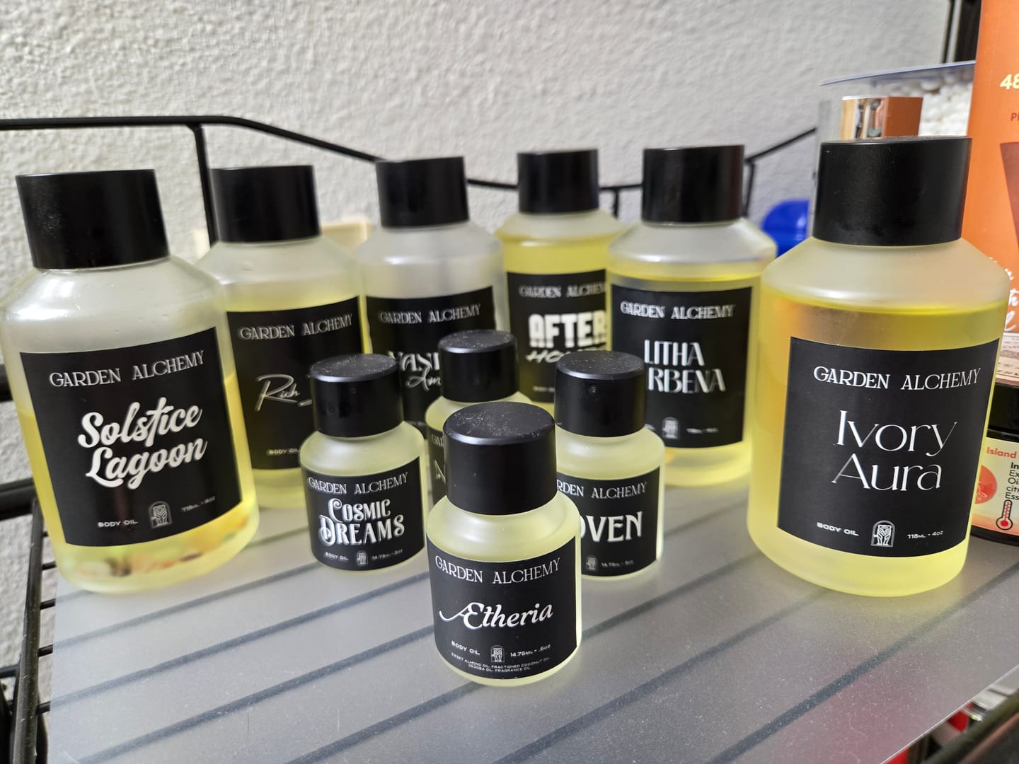 Customer photo review of Ivory Aura Body Oil