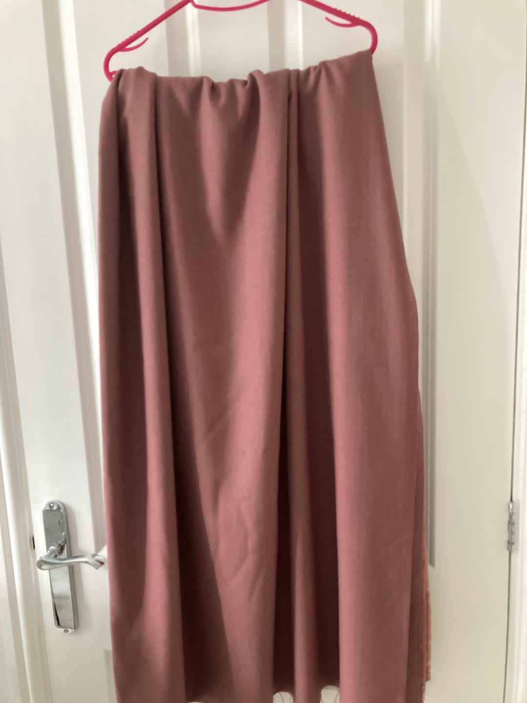 Customer photo review of Plain Bamboo Linen Blend Fabric