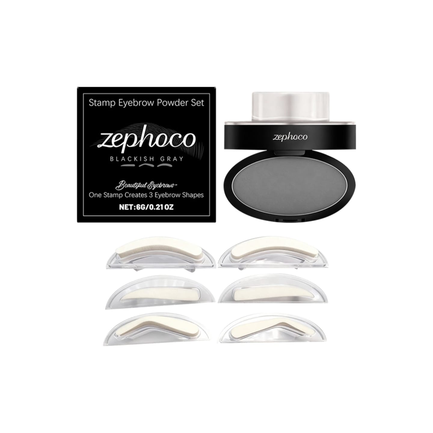 Customer photo review of Stamp & Go Brow Powder Duo
