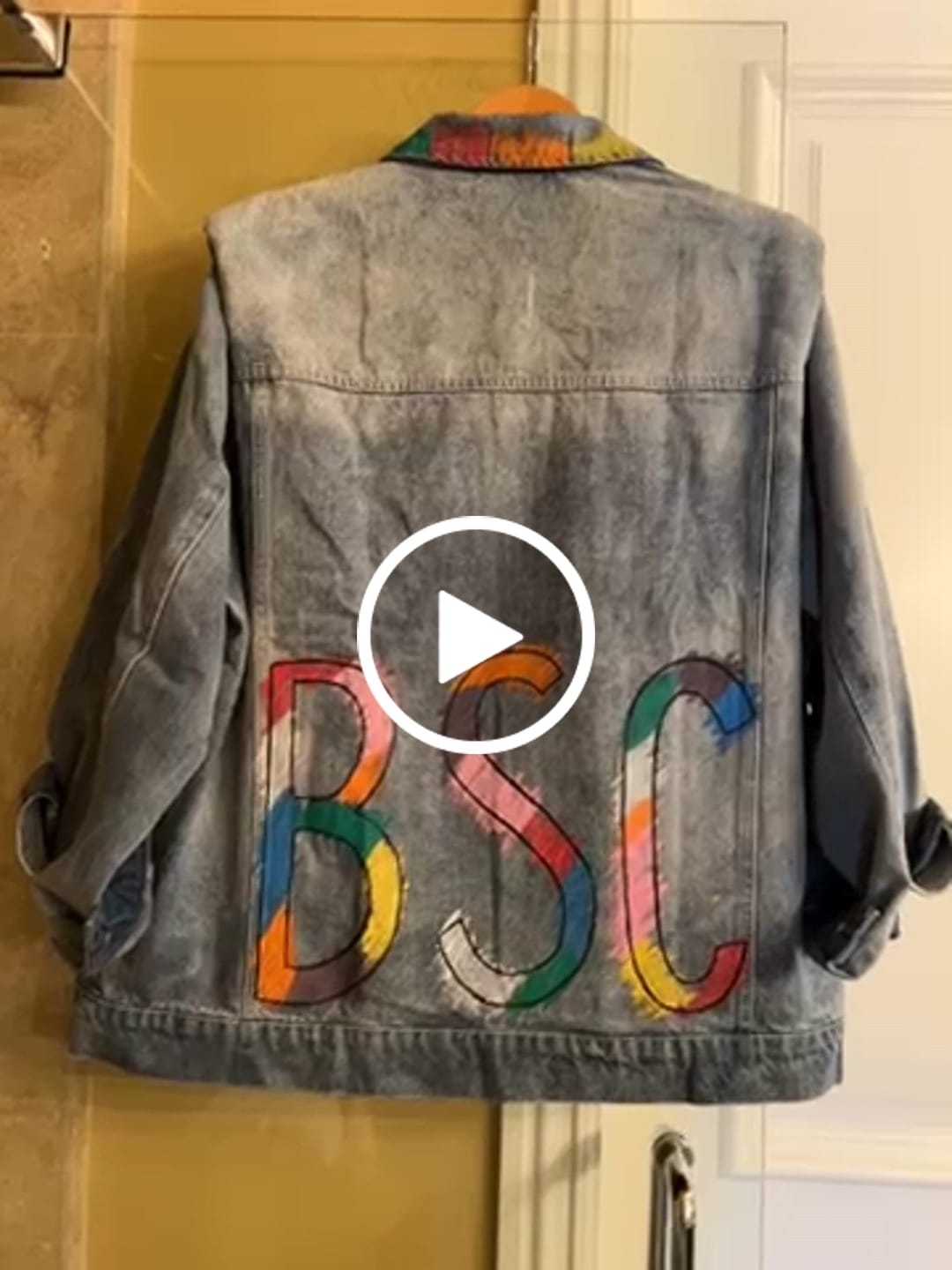 Customer video review of '2nd Ave' Personalized Denim Jacket