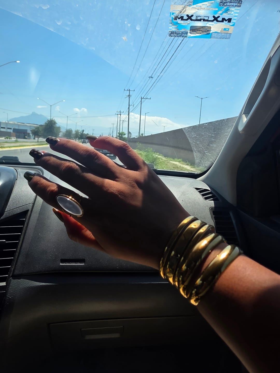 Customer photo review of Anillo Ajustable Gema