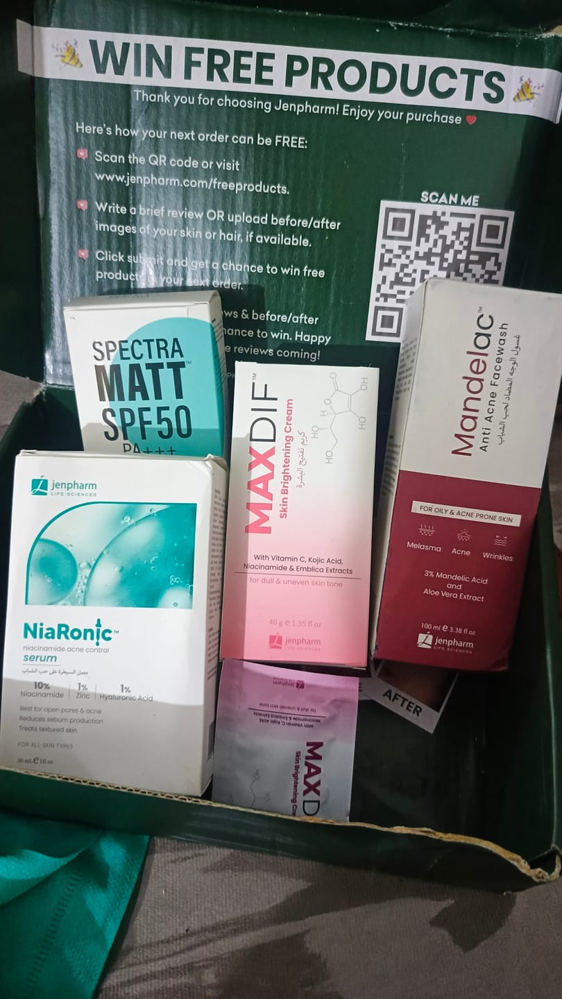 Customer photo review of Maxdif Facewash
