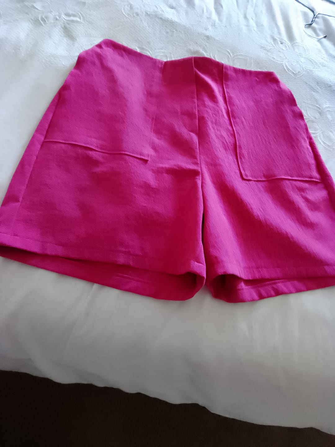 Customer photo review of Linen Feel 100% Cotton Fabric