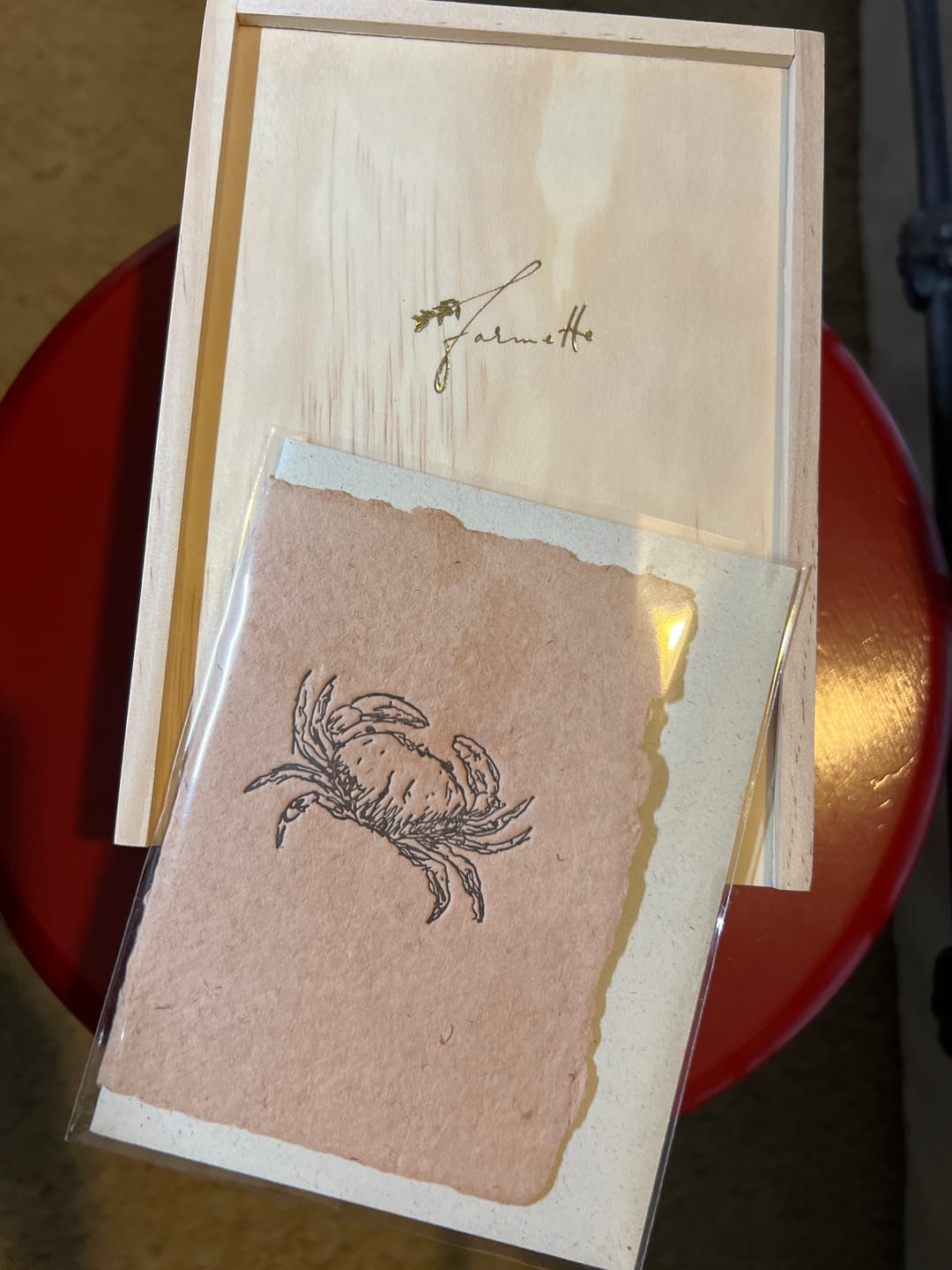Customer photo review of free gift with first order