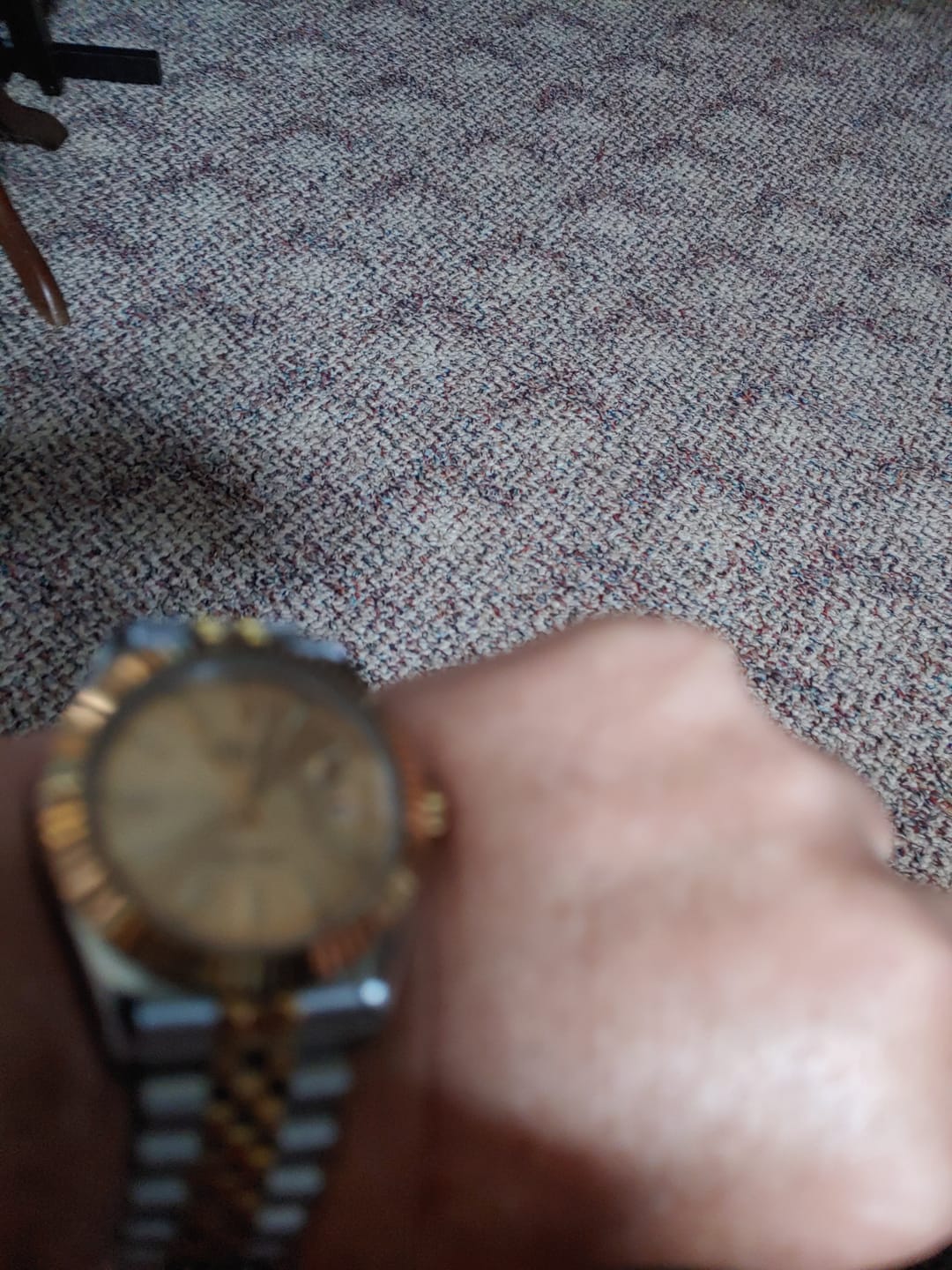 Customer photo review of Rolex Datejust Champagne