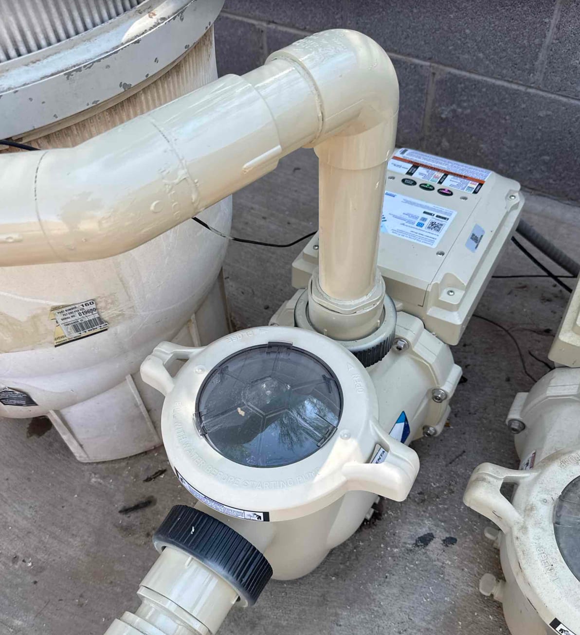 Customer photo review of Pentair IntelliFlo3 VSF Variable Speed Pool Pump 3 HP | 011075