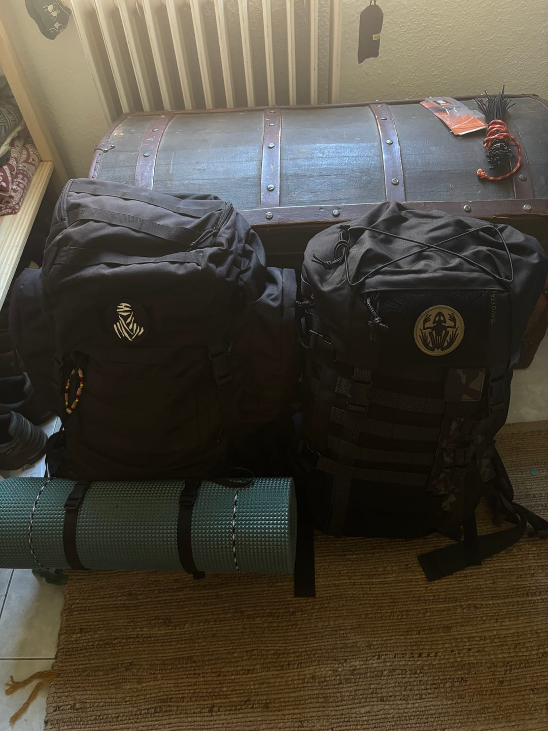 Customer photo review of Kantamus 40L backpack