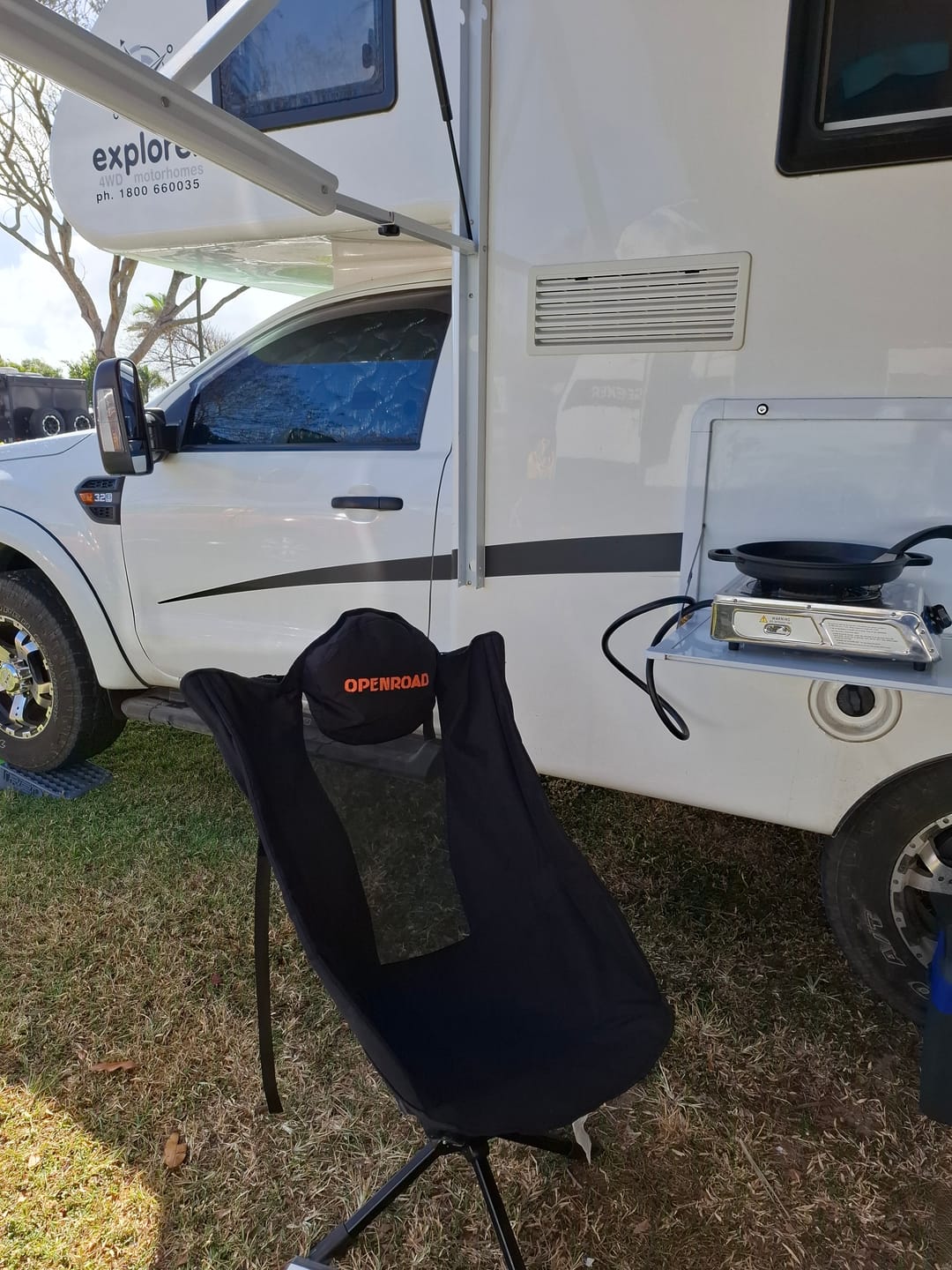 Customer photo review of Openroad Ergonomic Camping Chair