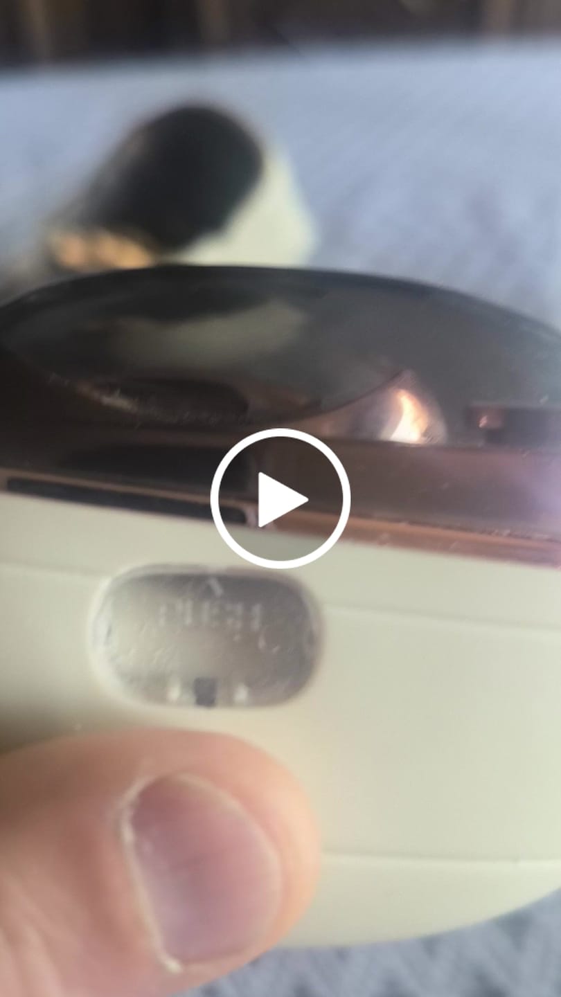 Customer video review of 🌟 2-in-1 Smart Electric Nail Clipper & Polisher ✂️💅