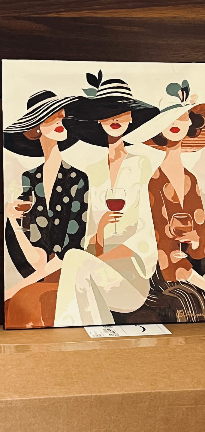 Customer photo review of Wine time | Paint by Number