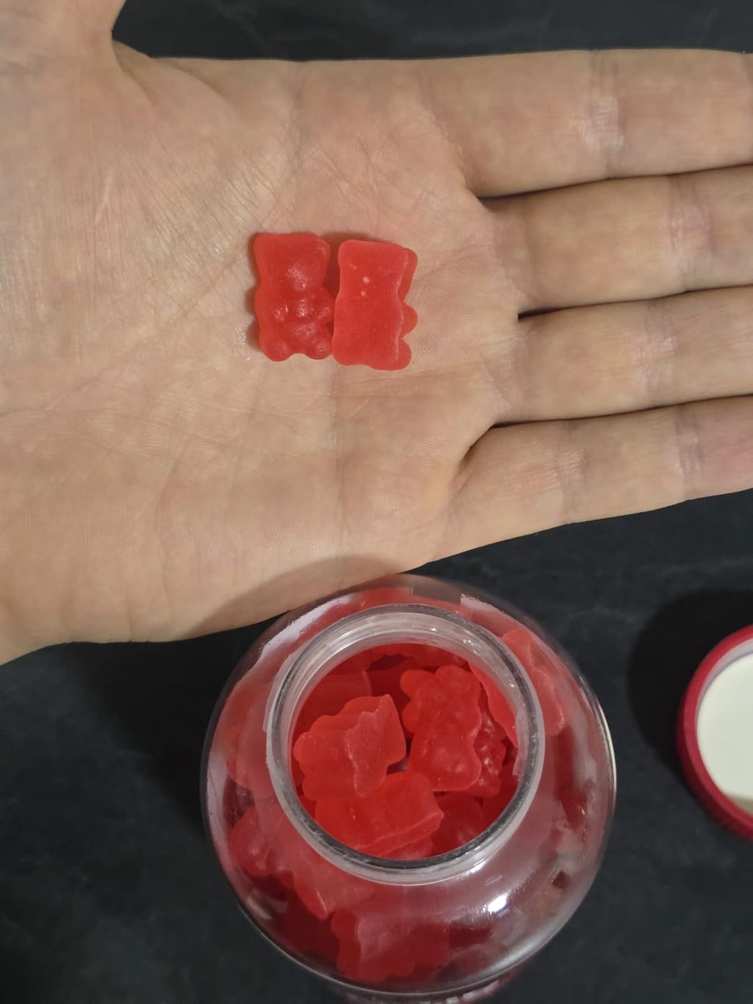 Customer photo review of Creatine Gummies – Watermelon