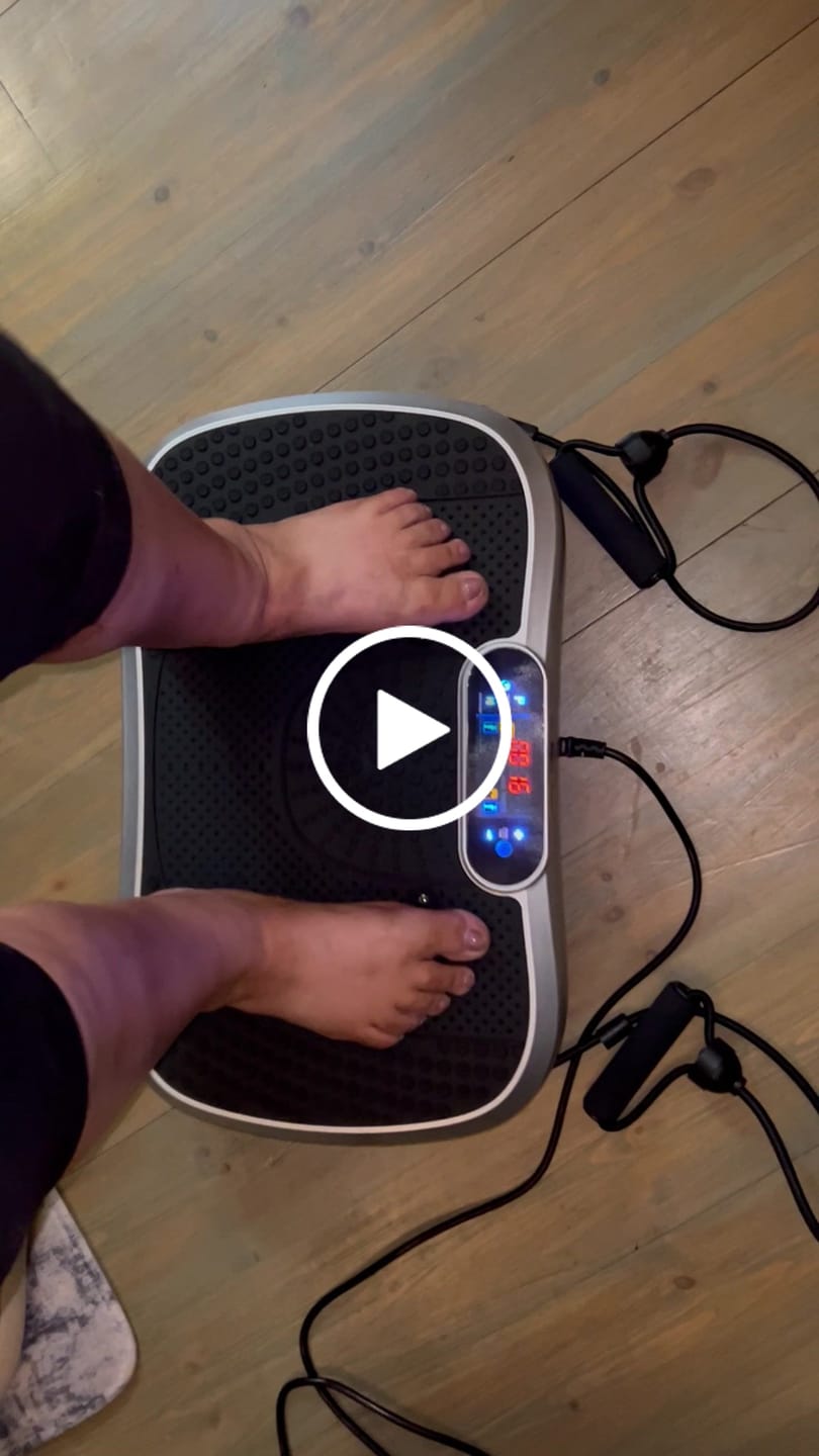 Customer video review of Vibrasjonsplate