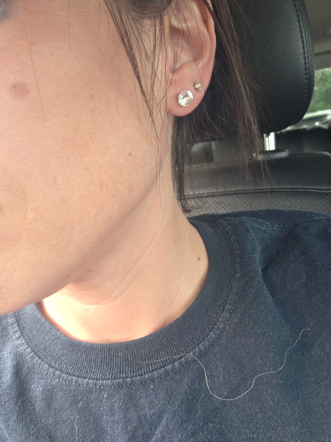 Customer photo review of Constellation Stud Set (set of 5 Pairs) (Bundle)
