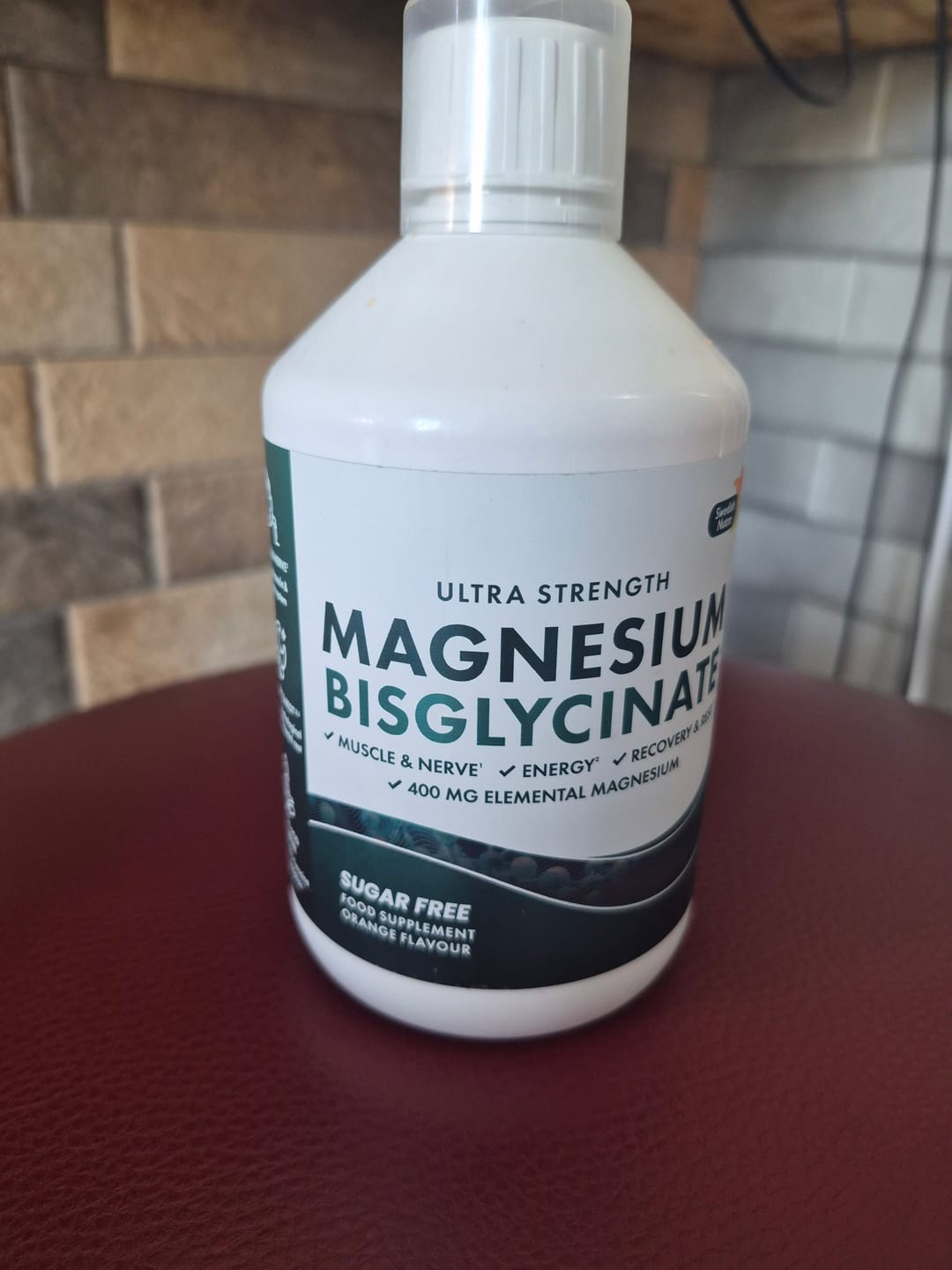 Customer photo review of Swedish Nutra - skystas magnio bisglicinatas su L-teaninu ir L-triptofanu, 500 ml
