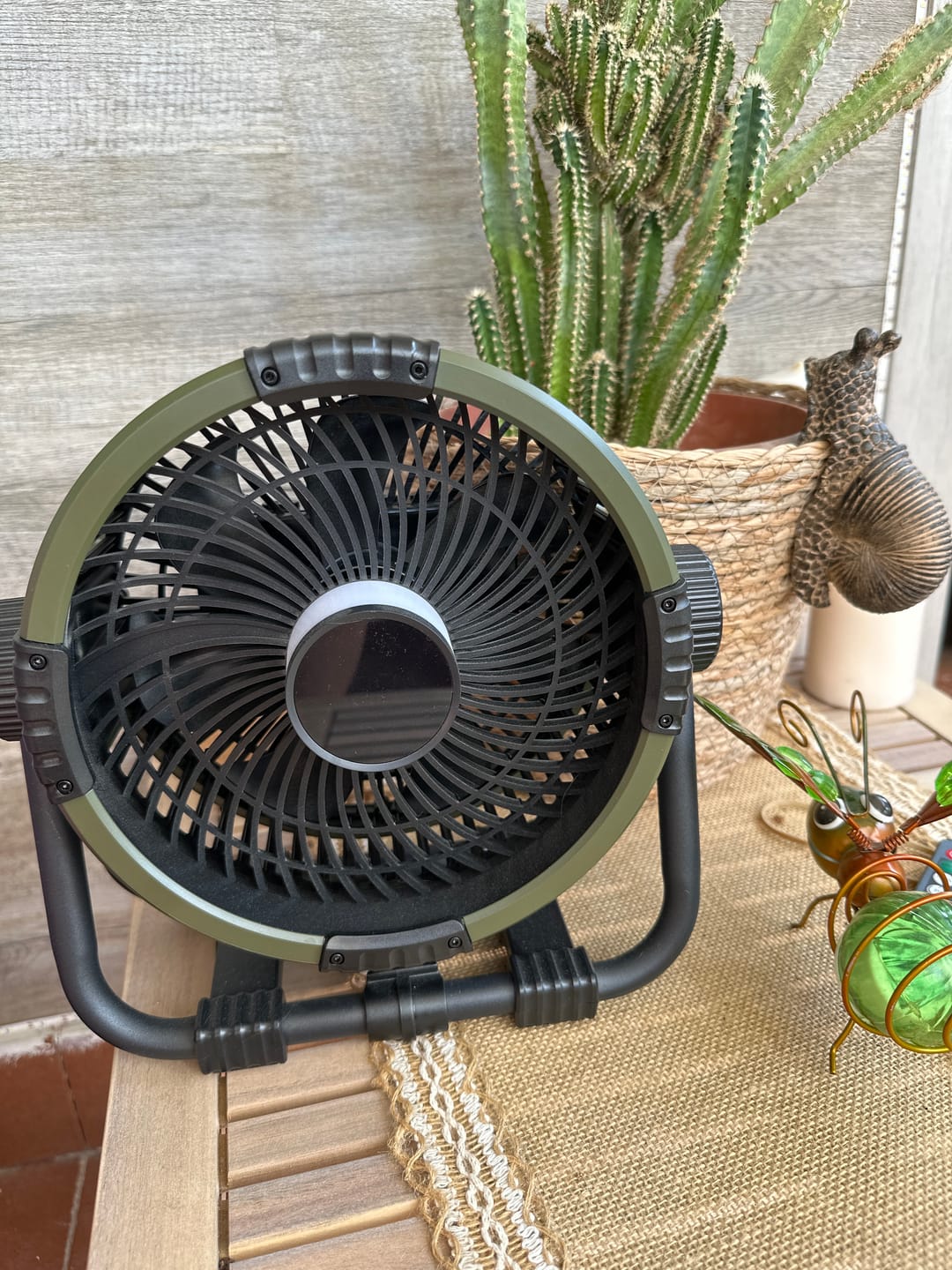 Customer photo review of BougeRV F01 Outdoor-Ventilator Grün